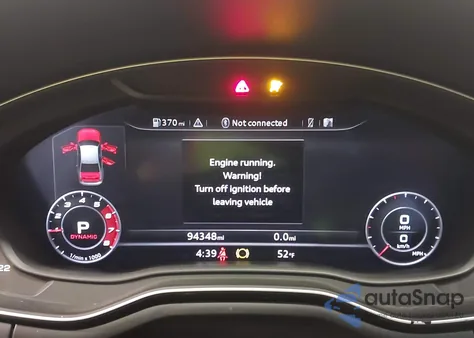 2018 Audi S4 3.0T Premium Plus из США, поврежденный, VIN WAUC4AF49JA003490